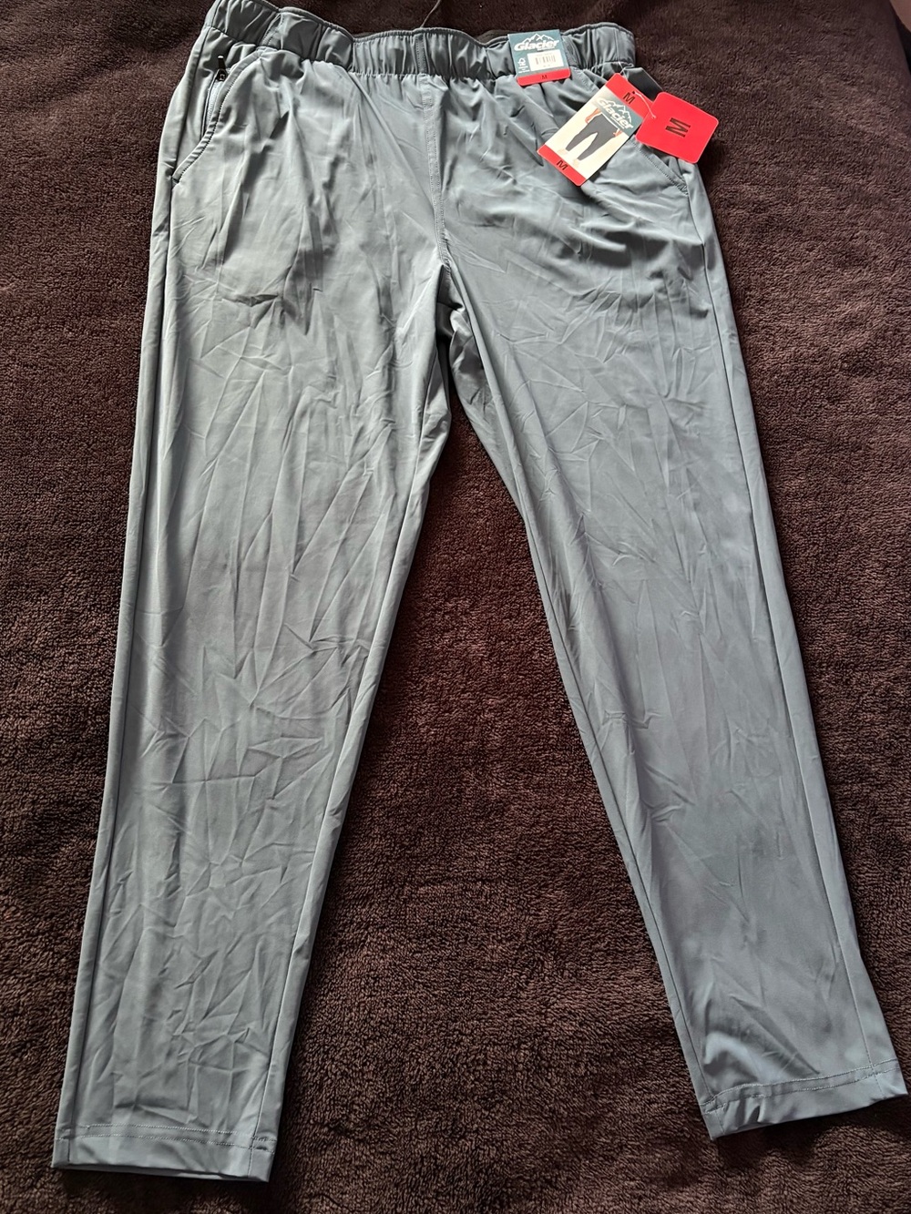 Glacier Performance 4-Way Stretch Jogger Pants Comfort Fit-Medium NWT